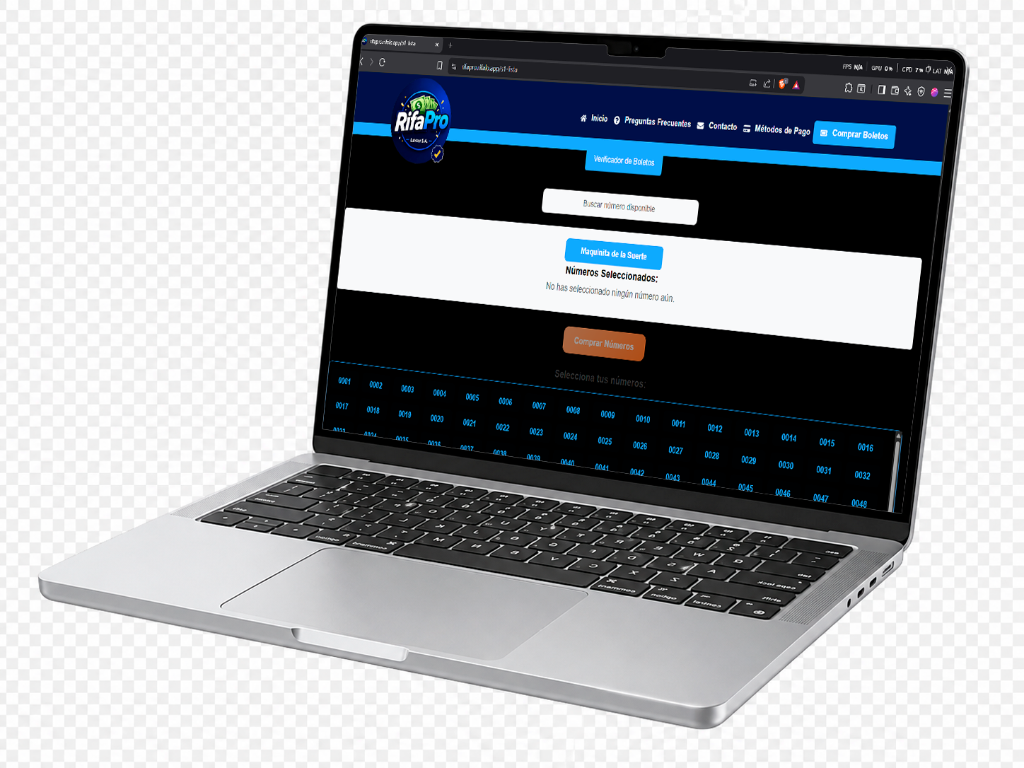 Dashboard de Gestión de Rifas y Sorteos